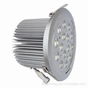 Die-casting Housing, CNC Machined, LED Lamp Heat Sink, Powder-coating, Colors are Optional
